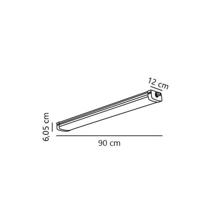 Lampa liniowa Burbank NO2410076101 - Nordlux