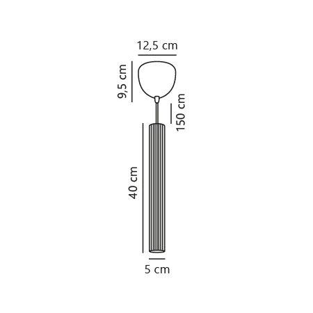 Lampa wisząca Vico NO2412103003 - Nordlux