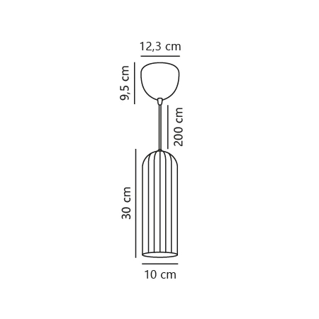 Lampa wisząca Miella NO2412523047 - Nordlux