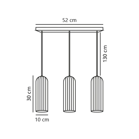 Lampa wisząca Miella NO2412533001 - Nordlux