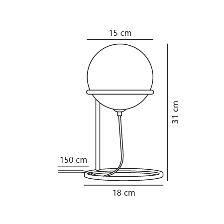 Lampa stołowa Wilson NO2412575003 - Nordlux