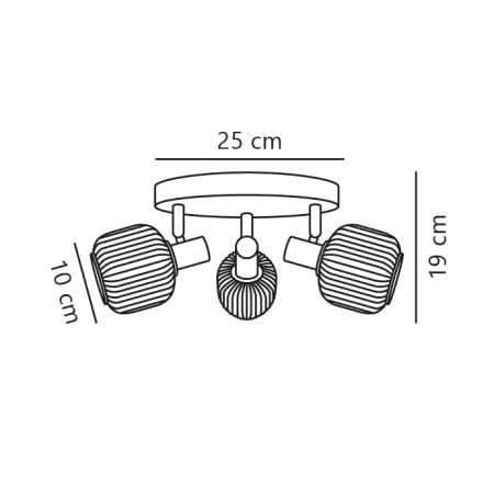 Lampa sufitowa Milford NO2412606003 - Nordlux