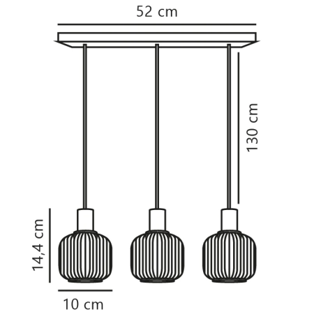 Lampa wisząca Milford NO2412623003 - Nordlux