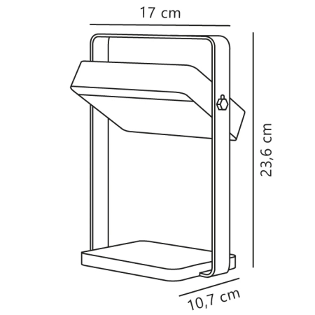 Lampa przenośna zewnętrzna Saulio NO2418035003 - Nordlux