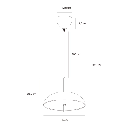Lampa wisząca Versale NO2420013009 - Design for The People