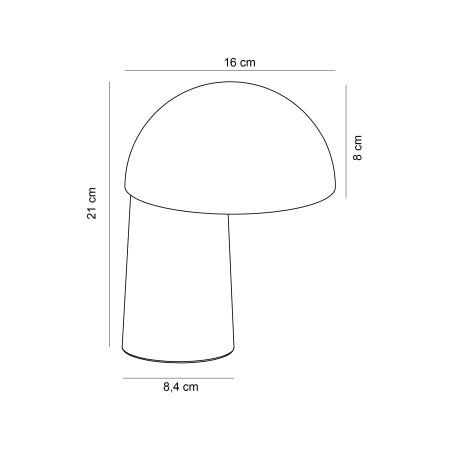 Lampa stołowa Faye NO2420155003 - Design for The People