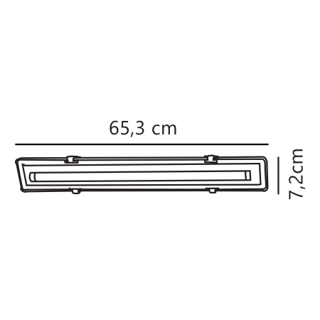 Lampa liniowa hermetyczna Works IP65 NO27386101 - Nordlux