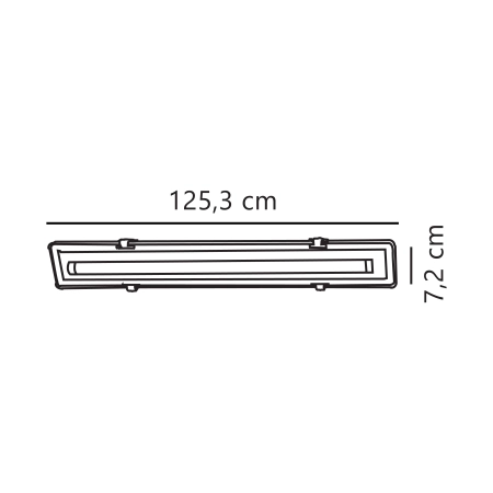 Lampa liniowa hermetyczna Works IP65 NO27396101 - Nordlux