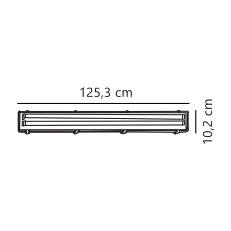 Lampa liniowa hermetyczna Works IP65 NO27596101 - Nordlux