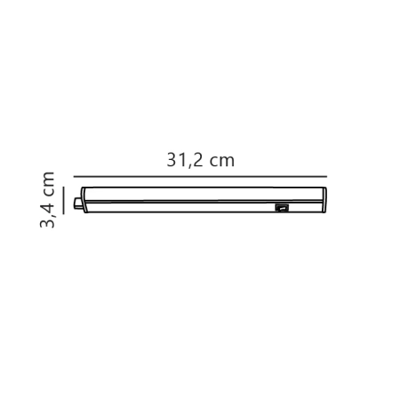 Lampa podszafkowa Renton NO47776101 - Nordlux