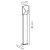 Lampa ogrodowa Pontio NO2218208003 - Nordlux