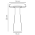 Lampa przenośna zewnętrzna Arcello NO2220155061 - Design for The People