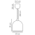 Lampa wisząca Gaston NO2412653023 - Nordlux