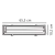Lampa liniowa zewnętrzna Works IP65 NO27586101 - Nordlux