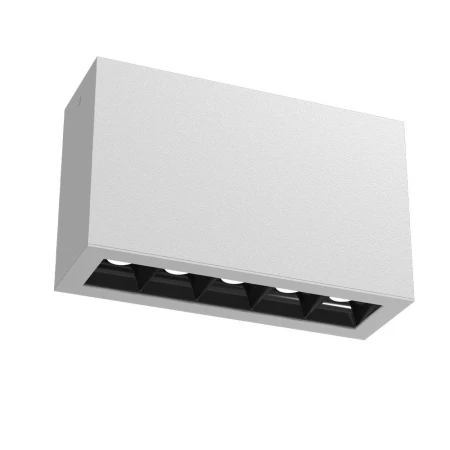 Plafon A - Glare 5 - Biały (100 mm) 3000K 1039  - Antigo