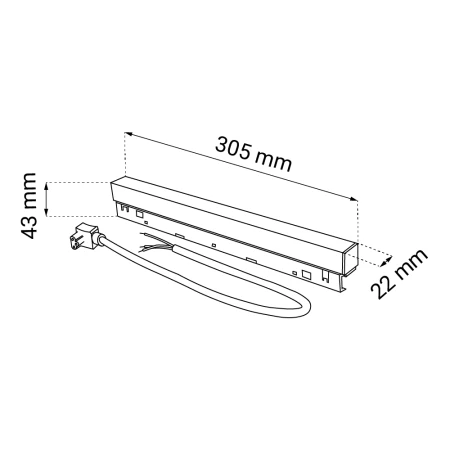 Zasilacz wpinany 200W (system Komatsu) - Biały 6644  - Antigo
