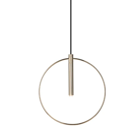 Lampa wisząca Faro okrąg - Mosiądz polerowany (320 mm) 8290  - Antigo