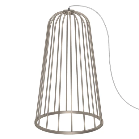 Lampa podłogowa no. moon A F - Srebrny mat (1000 mm) 2008  - Antigo