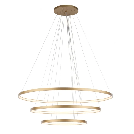 Lampa wisząca Agari Multi 3 117-87-57 - Złota (1170 mm) 3000K 5420  - Antigo