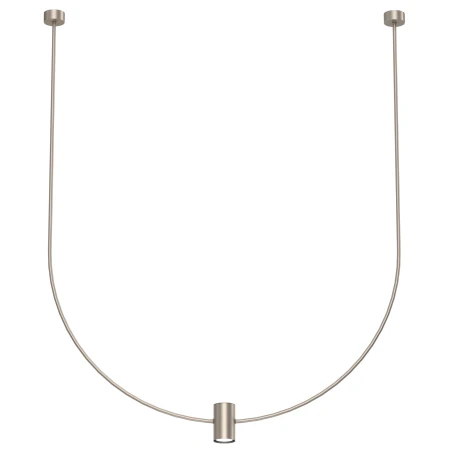 Lampa wisząca no. C - Srebrny mat (860 mm) 5083  - Antigo
