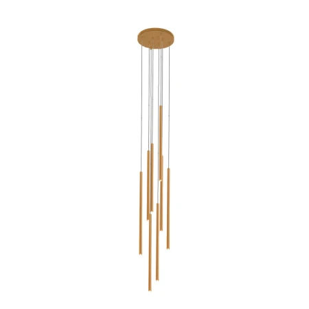 Lampa wisząca Kosame 8 - Złota (600 mm) 5203  - Antigo