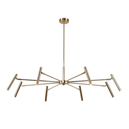 Lampa wisząca Livo 8 - Mosiądz polerowany (960 mm) 8394  - Antigo