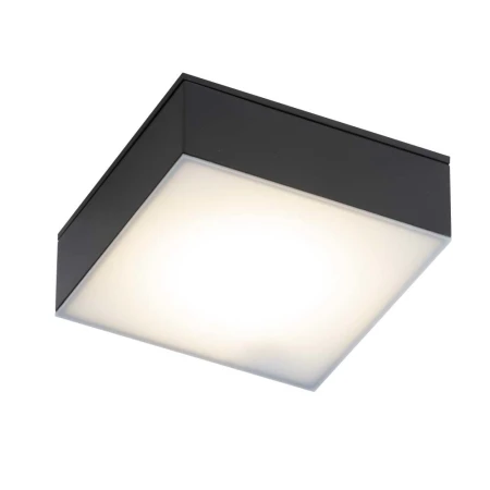Plafon Tottori IL - Czarny IP44 (100x100 mm) 3000K 8057  - Antigo