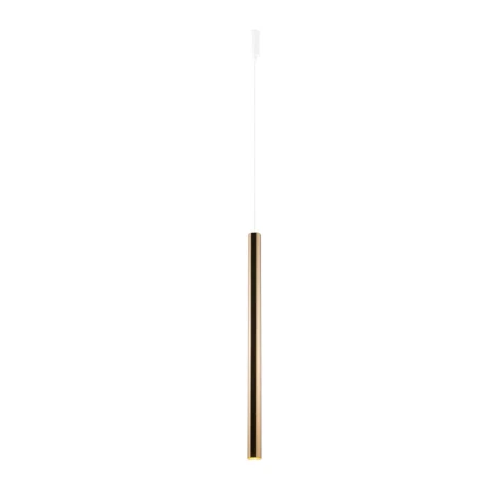 Lampa wisząca Akadi 1 - Mosiądz polerowany-biała (700 mm) 8884  - Antigo