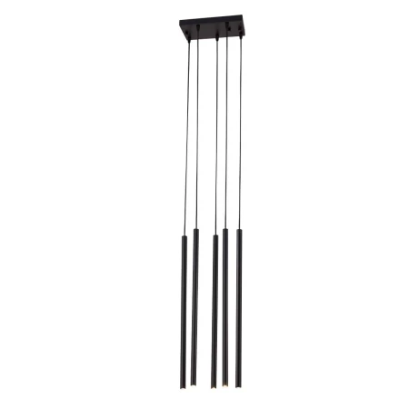Lampa wisząca Kosame 5 - Czarna (600 mm) 7848  - Antigo