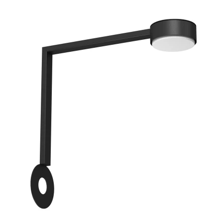 Kątownik ściana-sufit do systemu modułowego Drop Line - Czarny 1049  - Antigo