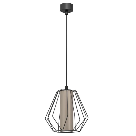 Lampa wisząca Alkaza - Czarna-Srebrny mat (193 mm) 5023  - Antigo
