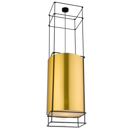 Lampa wisząca PAA - Czarna-mosiężny (400 mm) 9551  - Antigo