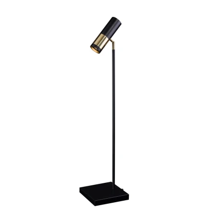 Lampa stołowa Kavos - Mosiądz polerowany-czarna (900 mm) 8376  - Antigo