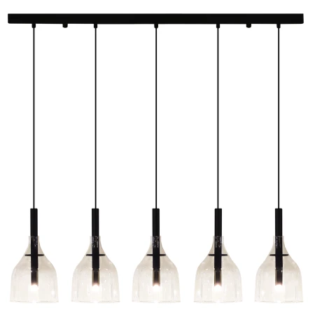 Lampa wisząca Botor 5 - Czarna (910 mm) 5098  - Antigo