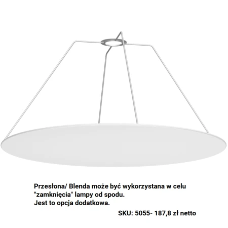 Przesłona blenda do lampy wiszącej Gandra 5055  - Antigo