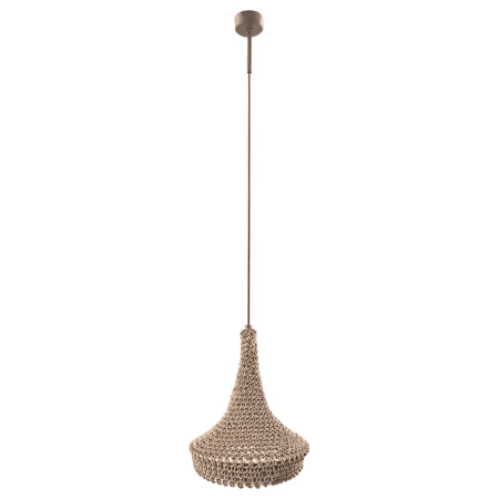 Lampa wisząca Mahaka 1 - Beżowa (260 mm) 5178  - Antigo