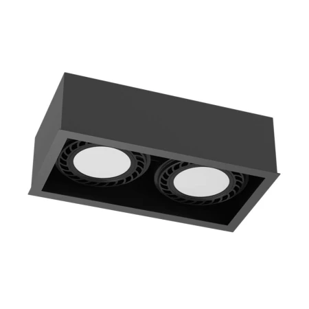 Plafon Cage out 1-2 - Czarny (85 mm) 1273  - Antigo