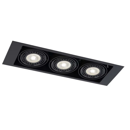 Lampa wpuszczana Muko 3 - Czarna 3314  - Antigo