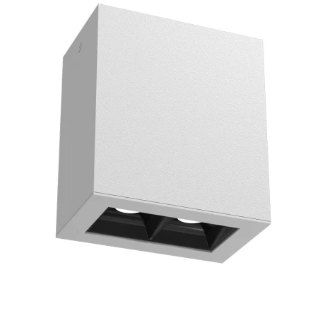 Plafon A - Glare 2 - Biały (100 mm) 4000K 1036  - Antigo