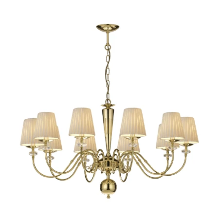 Lampa wisząca Lilosa 10 - Mosiądz polerowany (970 mm) 8683  - Antigo