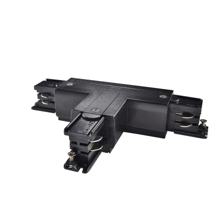 Łącznik T zamienny lewy szynoprzewodu 3F 230V - Czarny 8123  - Antigo
