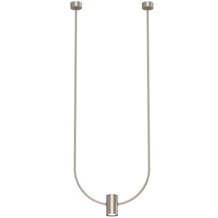 Lampa wisząca no. C - Srebrny mat (460 mm) 5080  - Antigo