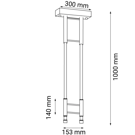 Lampa wisząca alha S 2 - Czarna (153 mm) 3000K 9071  - Antigo