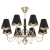 Lampa wisząca Deria - Srebrny (862 mm) 5099  - Antigo