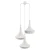 Lampa wisząca Mahaka 3 - Biała (500 mm) 5177  - Antigo