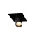 Lampa wpuszczana Yamato 1 - Czarna 3036  - Antigo