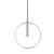 Lampa wisząca Faro okrąg - Mosiądz polerowany (320 mm) 8290  - Antigo