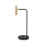 Lampa stołowa Amos - Mosiądz polerowany-czarna (635 mm) 8909  - Antigo