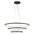 Lampa wisząca Agari Multi 3 117-87-57 - Czarna (1170 mm) 3000K 5430  - Antigo