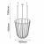 Lampa wisząca no. moon O Z - Czarna (800 mm) 5143  - Antigo